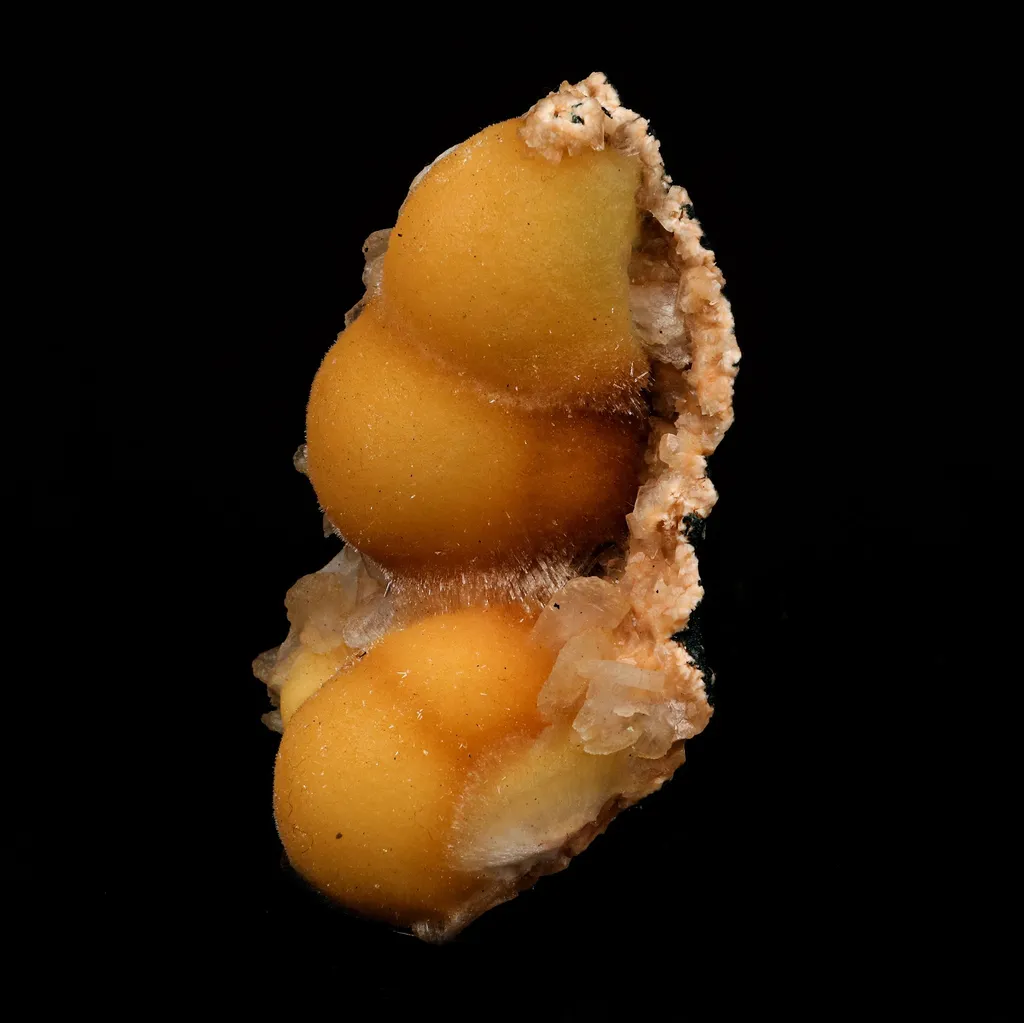 Thomsonite Rare Find with Stilbite Natural Mineral Specimen - image 3