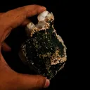 Thomsonite Rare Find with Stilbite Natural Mineral Specimen - image 4