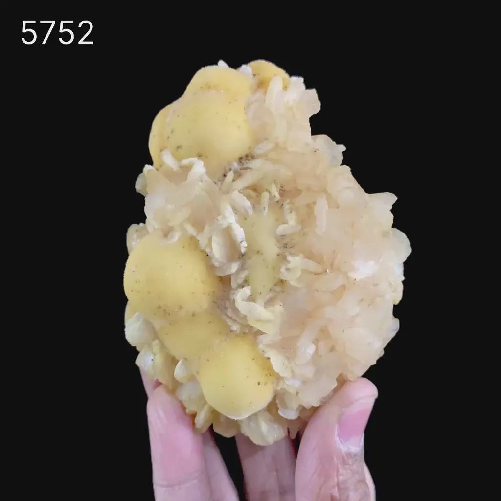 Thomsonite Rare Find with Stilbite Natural Mineral Specimen - image 6