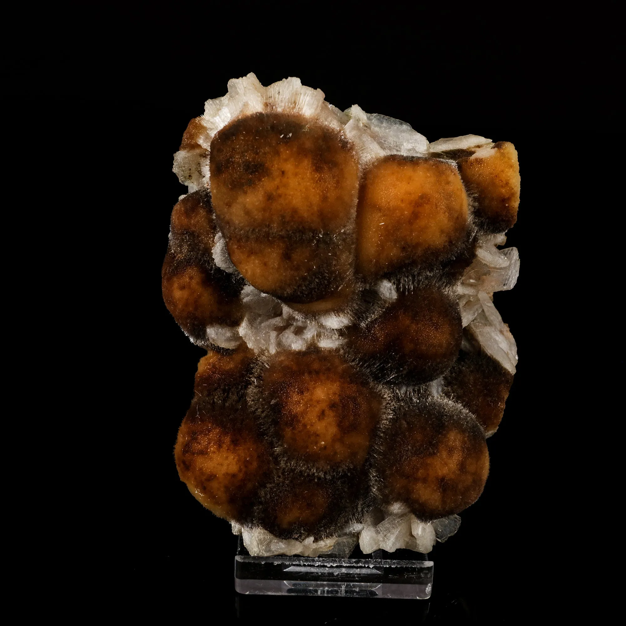 Thomsonite Rare Find with Stilbite Natural Mineral Specimen - image 1