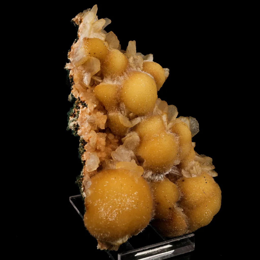 Thomsonite Rare Find with Stilbite Natural Mineral Specimen - image 4