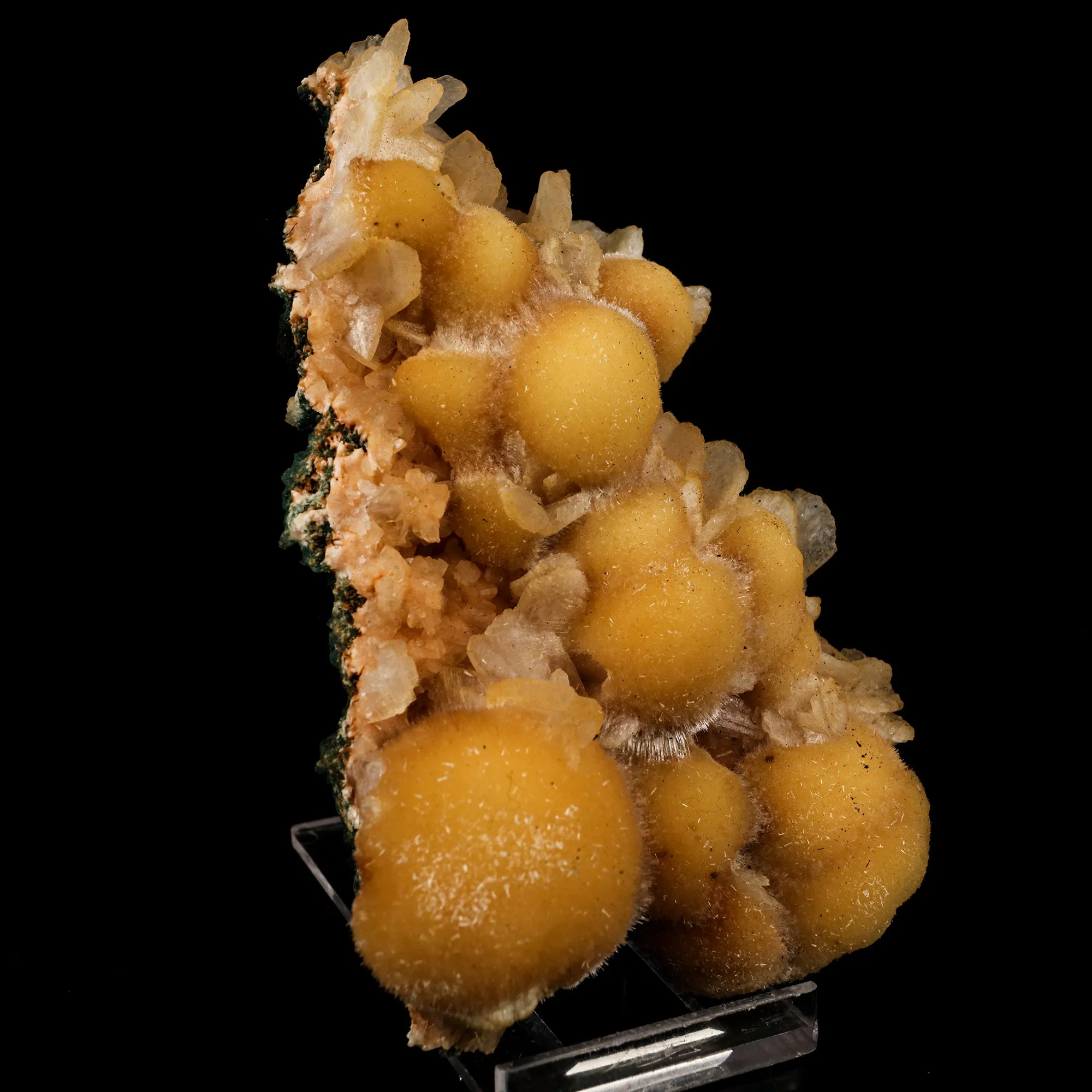 Thomsonite Rare Find with Stilbite Natural Mineral Specimen - image 4