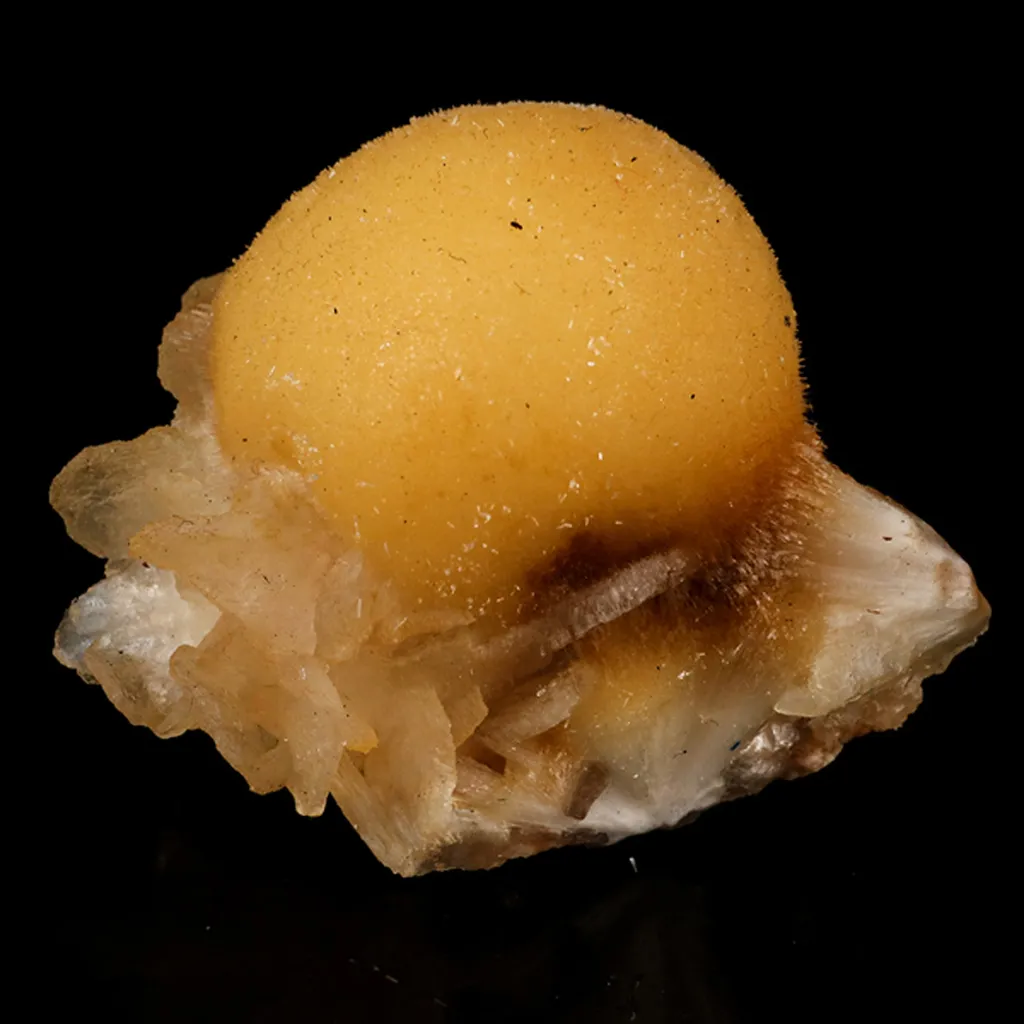 Thomsonite Rare Find with Stilbite Natural Mineral Specimen image
