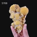 Thomsonite Rare Find with Stilbite Natural Mineral Specimen - image 7