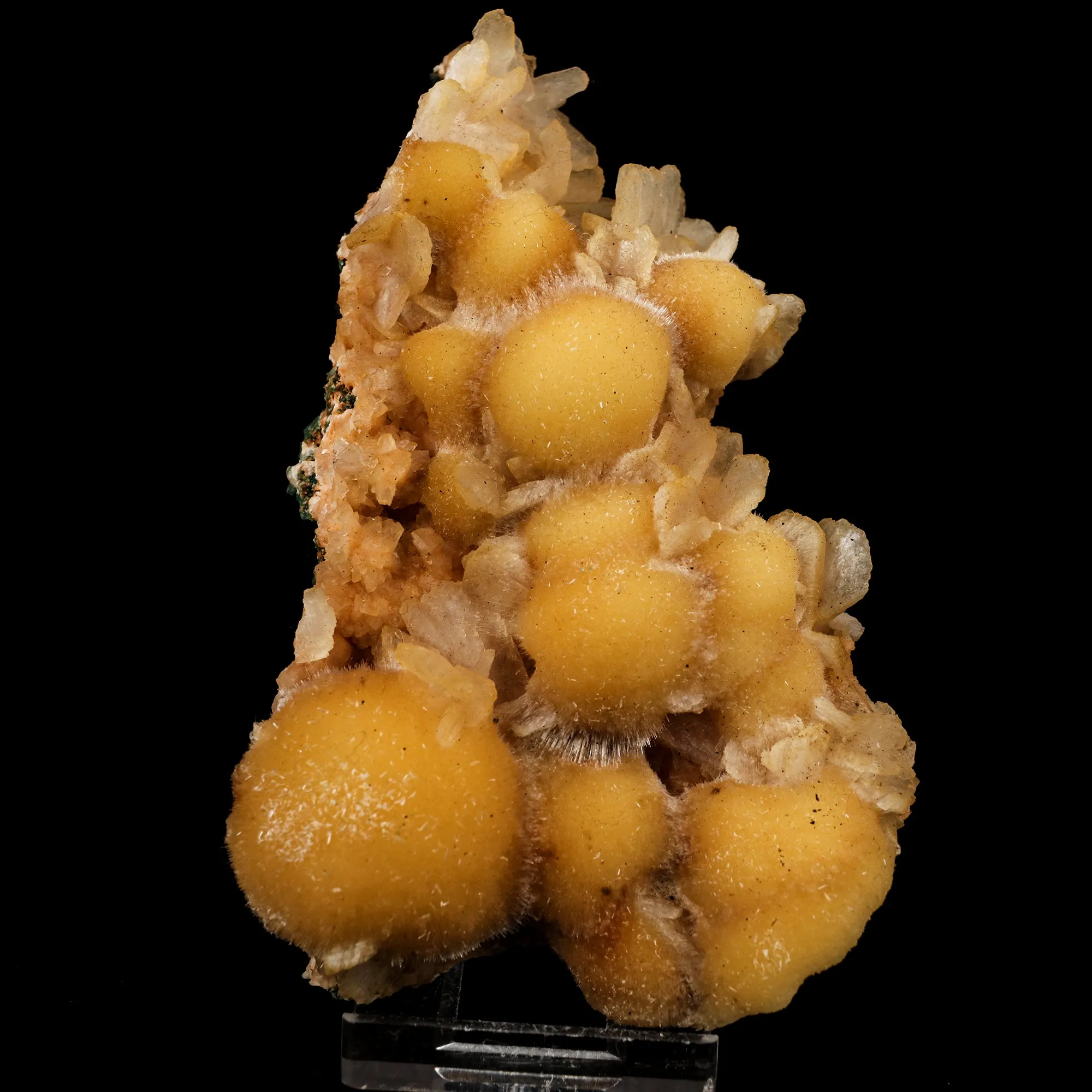 Thomsonite Rare Find with Stilbite Natural Mineral Specimen - image 2