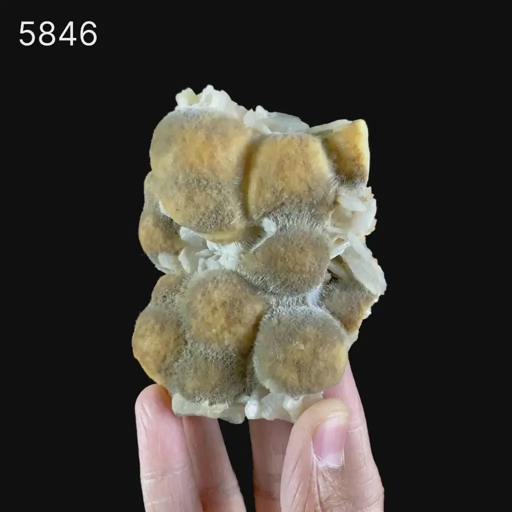 Thomsonite Rare Find with Stilbite Natural Mineral Specimen - image 5