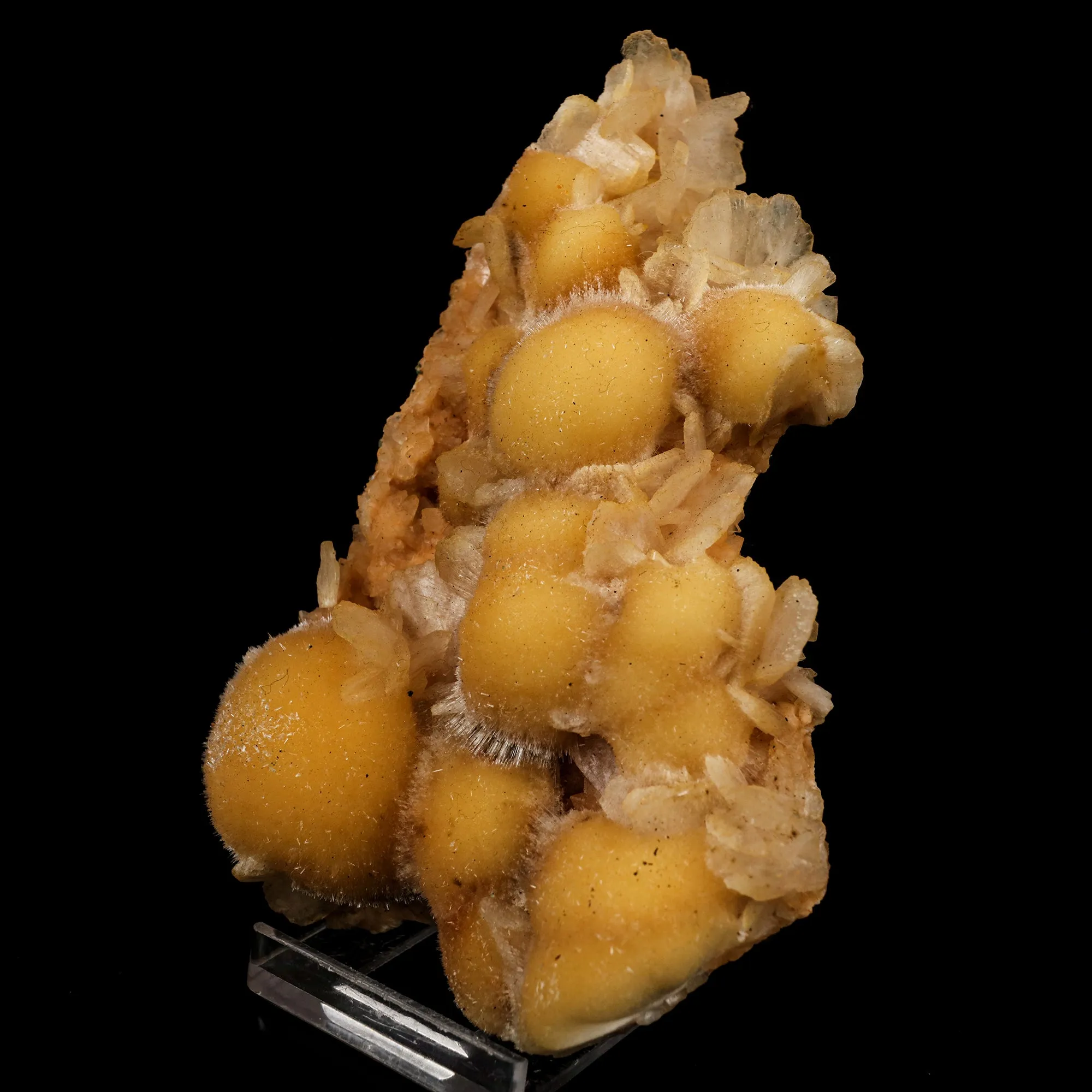 Thomsonite Rare Find with Stilbite Natural Mineral Specimen - image 3