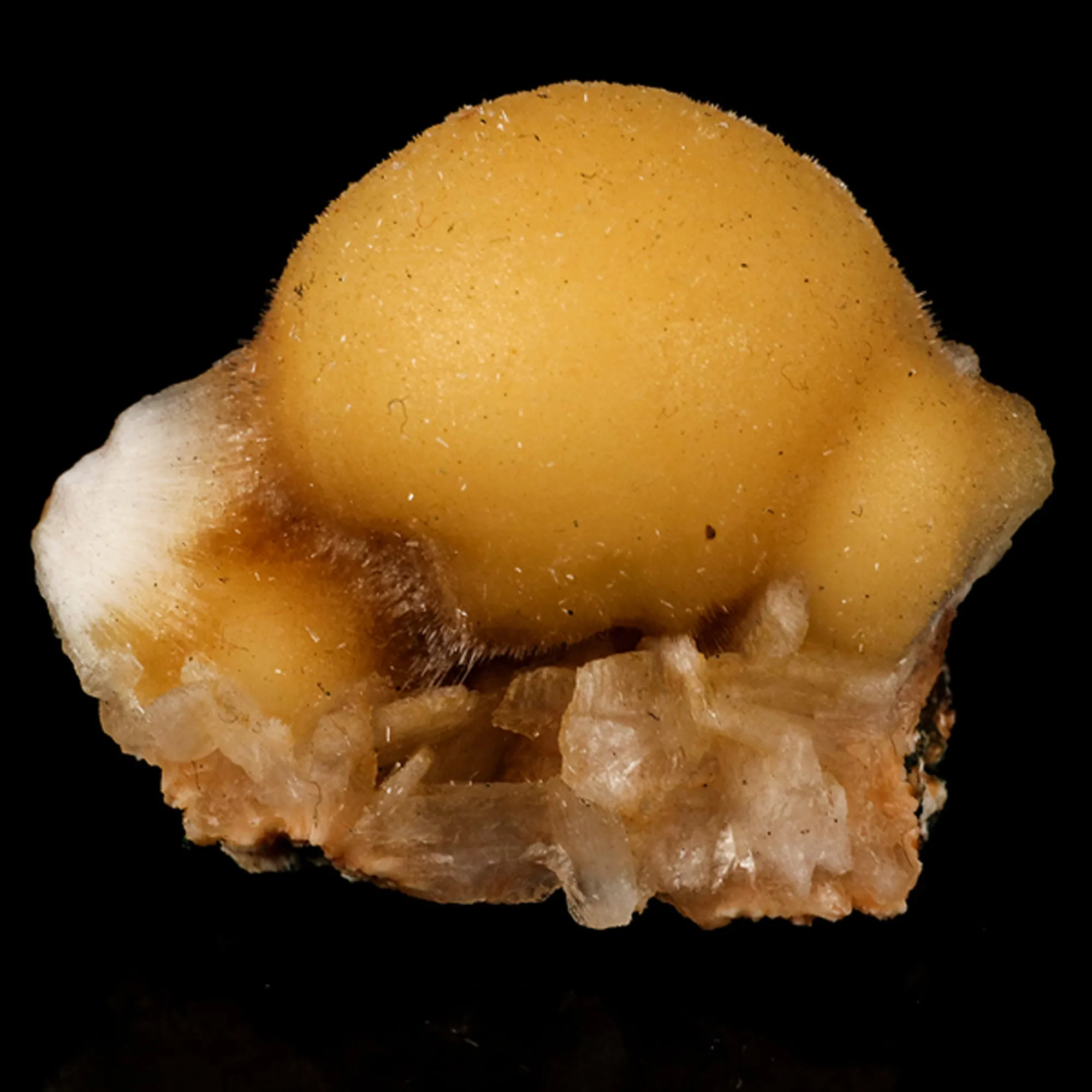 Thomsonite Rare Find with Stilbite Natural Mineral Specimen - image 3