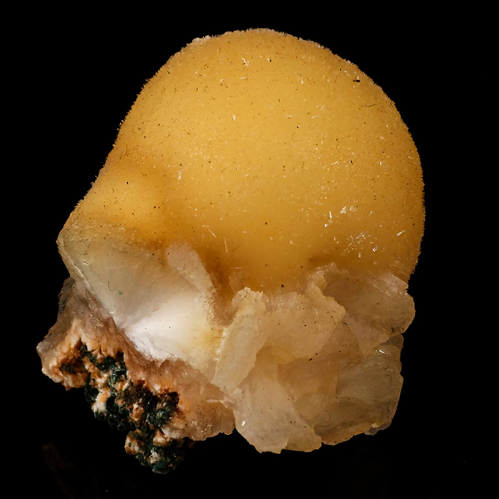 Thomsonite Rare Find with Stilbite Natural Mineral Specimen - image 4