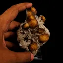 Thomsonite Rare Find with Stilbite Natural Mineral Specimen - image 3