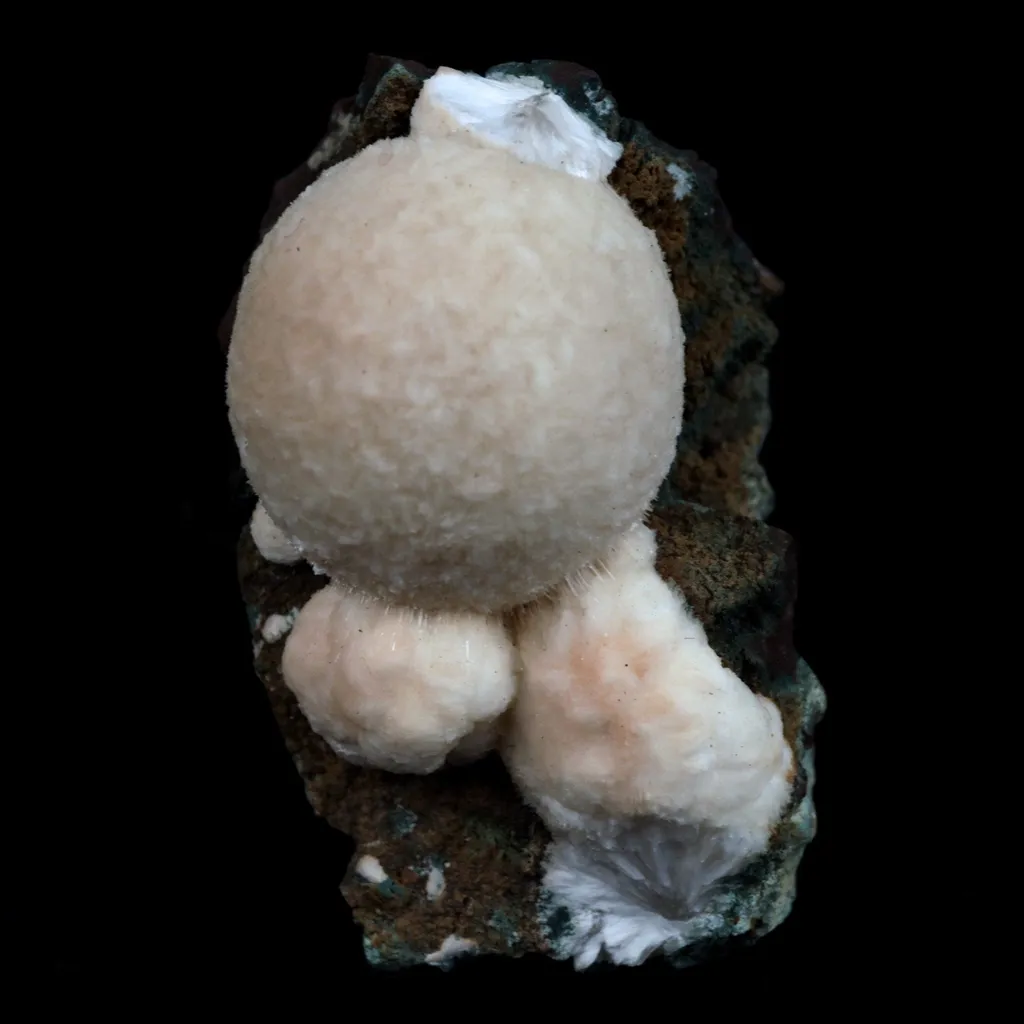 Thomsonite (Rare Pink) Balls Natural Mineral Specimen image