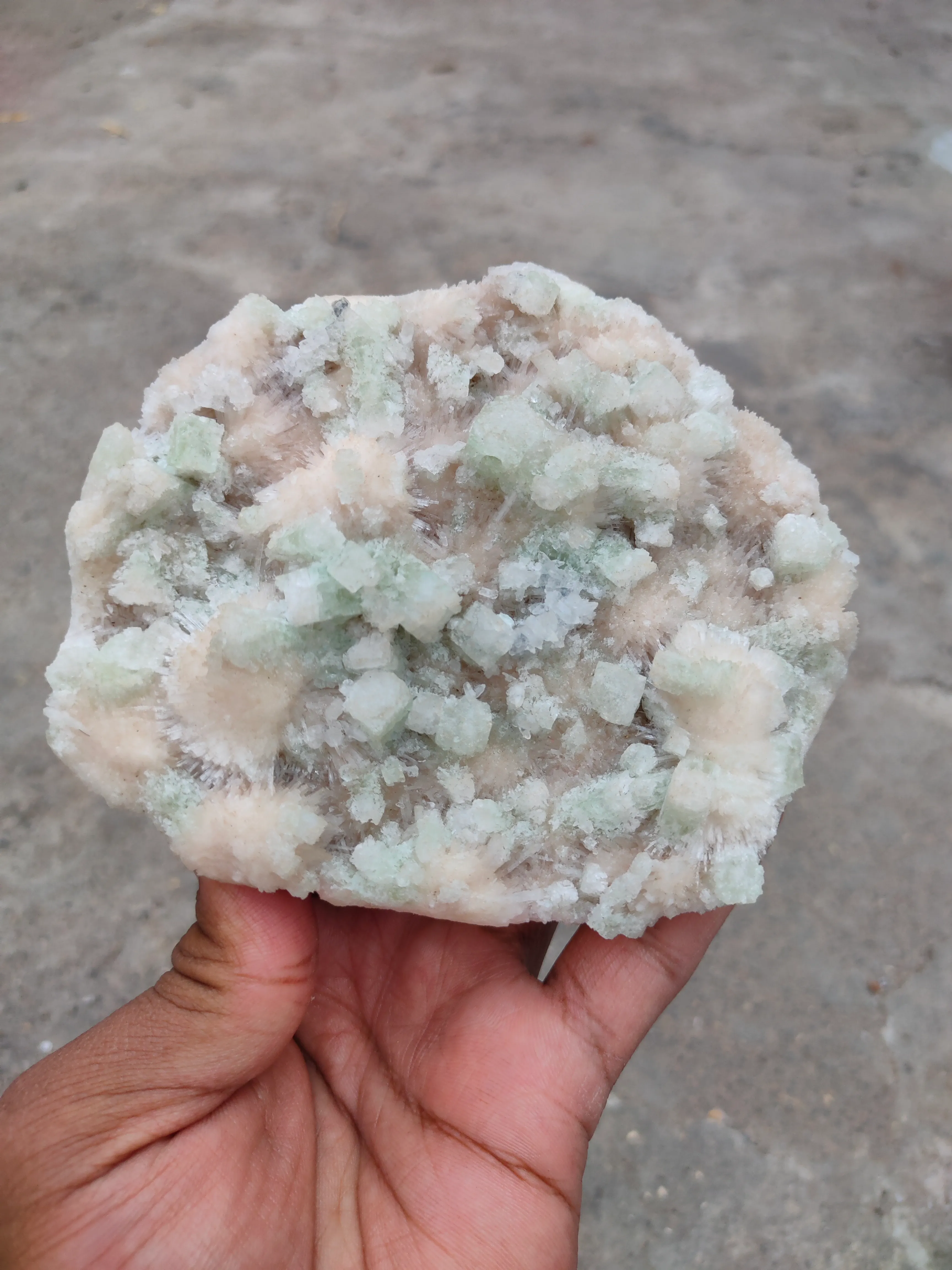 Thomsonite with Apophyllite - image 2