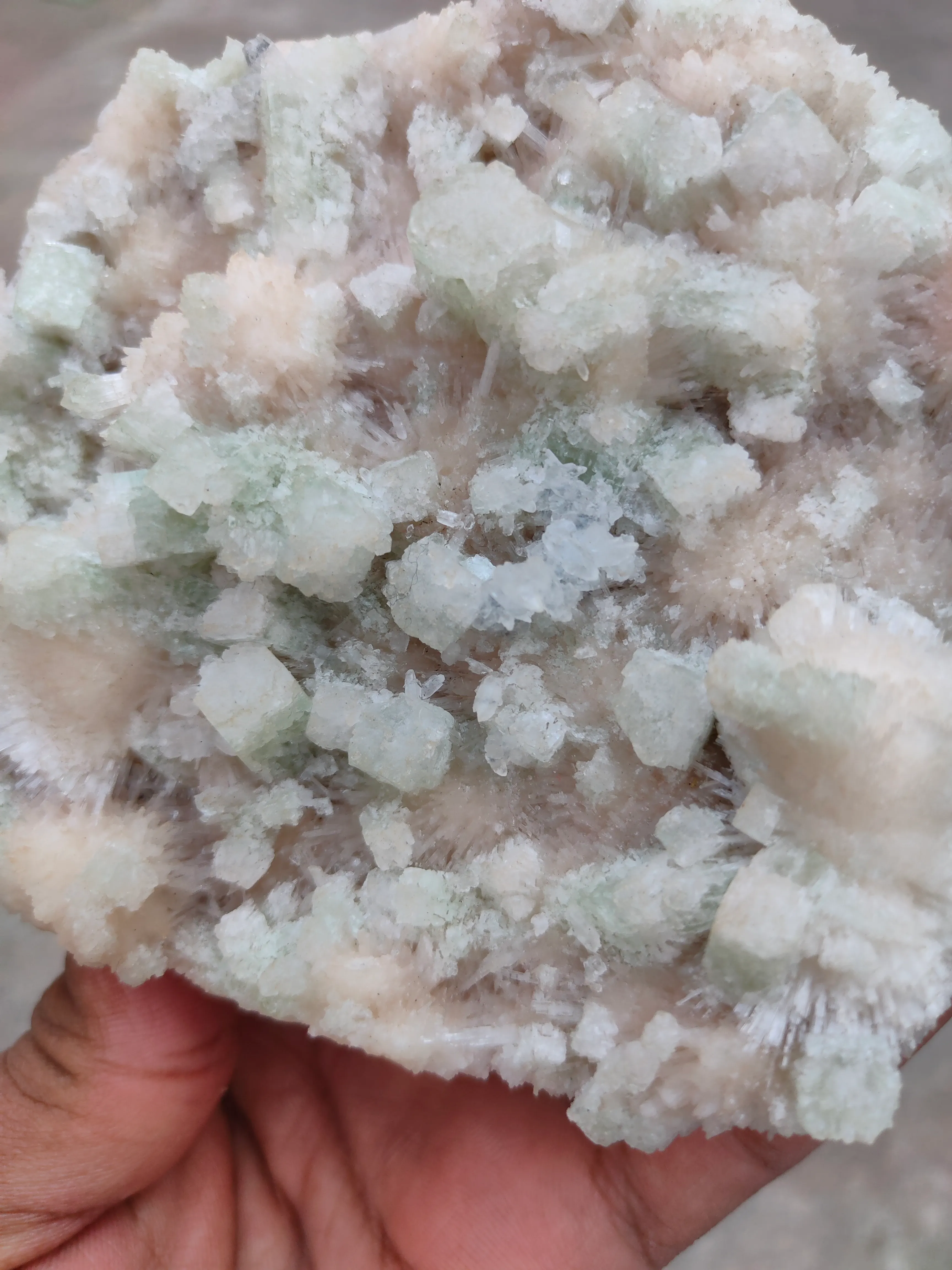 Thomsonite with Apophyllite - image 3