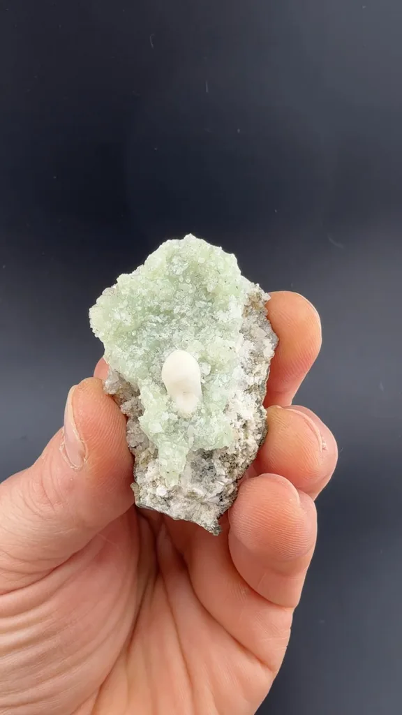 Thomsonite with Datolite, Prehnite - image 2