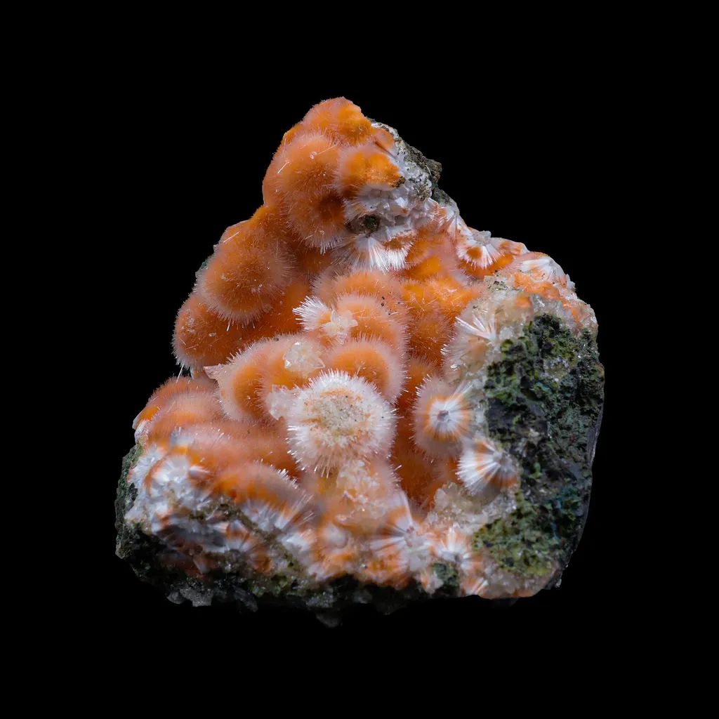 Thomsonite With Mesolite Natural Mineral Specimen - image 3