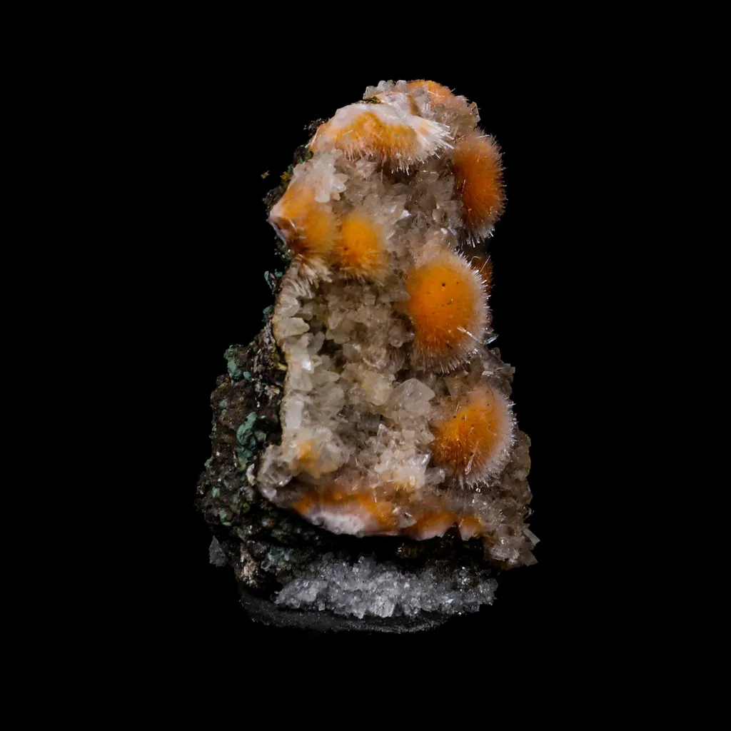 Thomsonite With Mesolite Natural Mineral Specimen - image 3