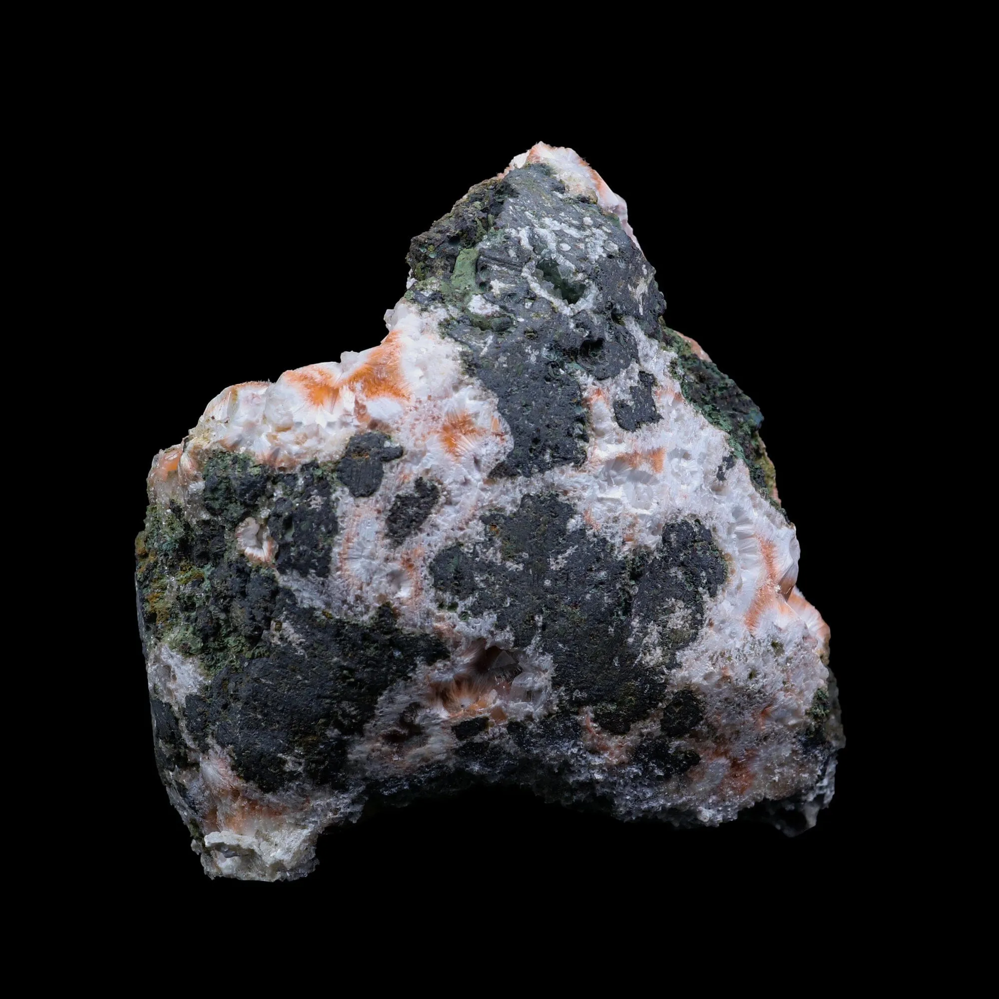 Thomsonite With Mesolite Natural Mineral Specimen - image 6
