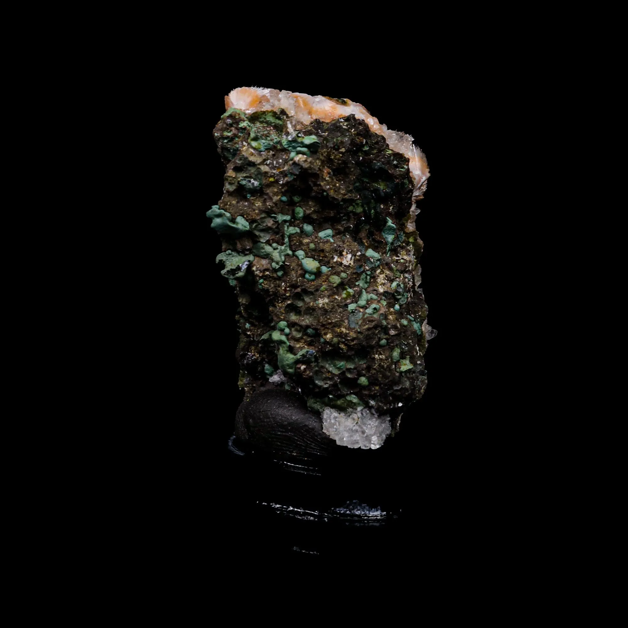 Thomsonite With Mesolite Natural Mineral Specimen - image 5