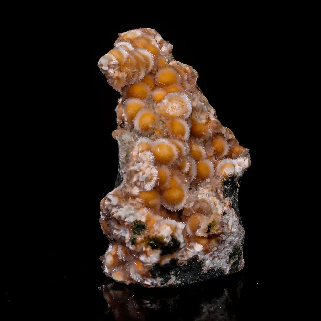 Thomsonite With Mesolite Natural Mineral Specimen image