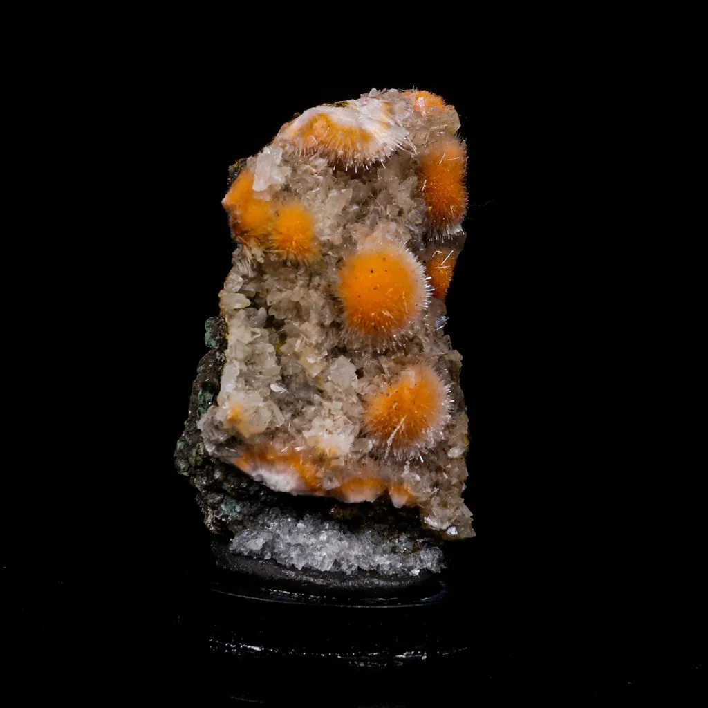 Thomsonite With Mesolite Natural Mineral Specimen image