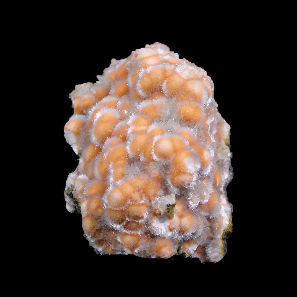 Thomsonite with Mesolite  Natural Mineral Specimen image