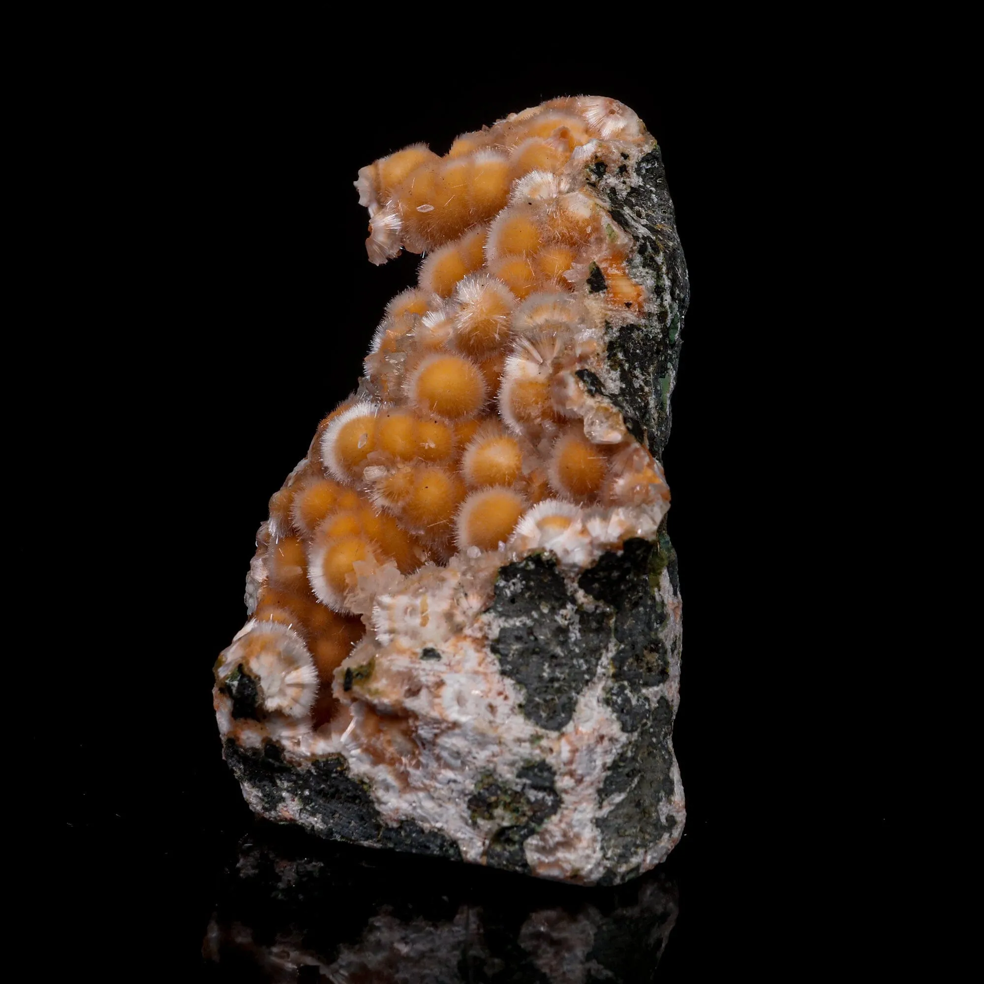 Thomsonite With Mesolite Natural Mineral Specimen - image 2