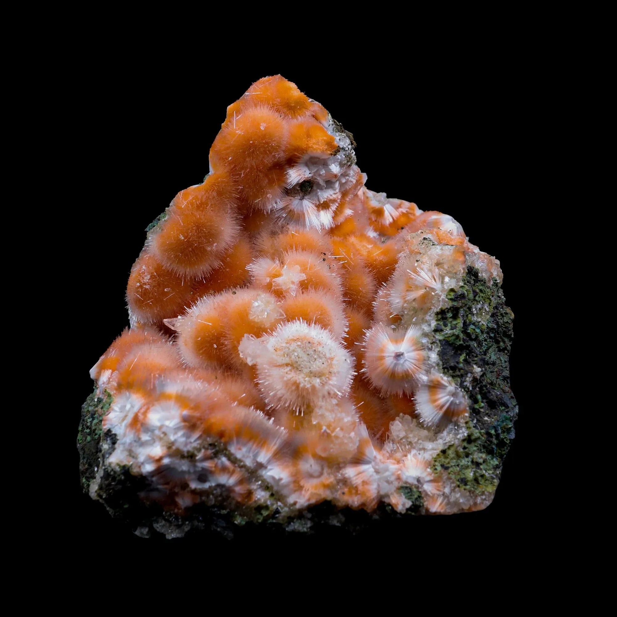 Thomsonite With Mesolite Natural Mineral Specimen - image 5