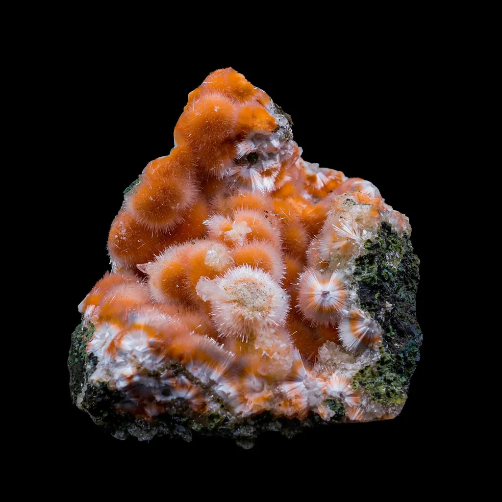 Thomsonite With Mesolite Natural Mineral Specimen image