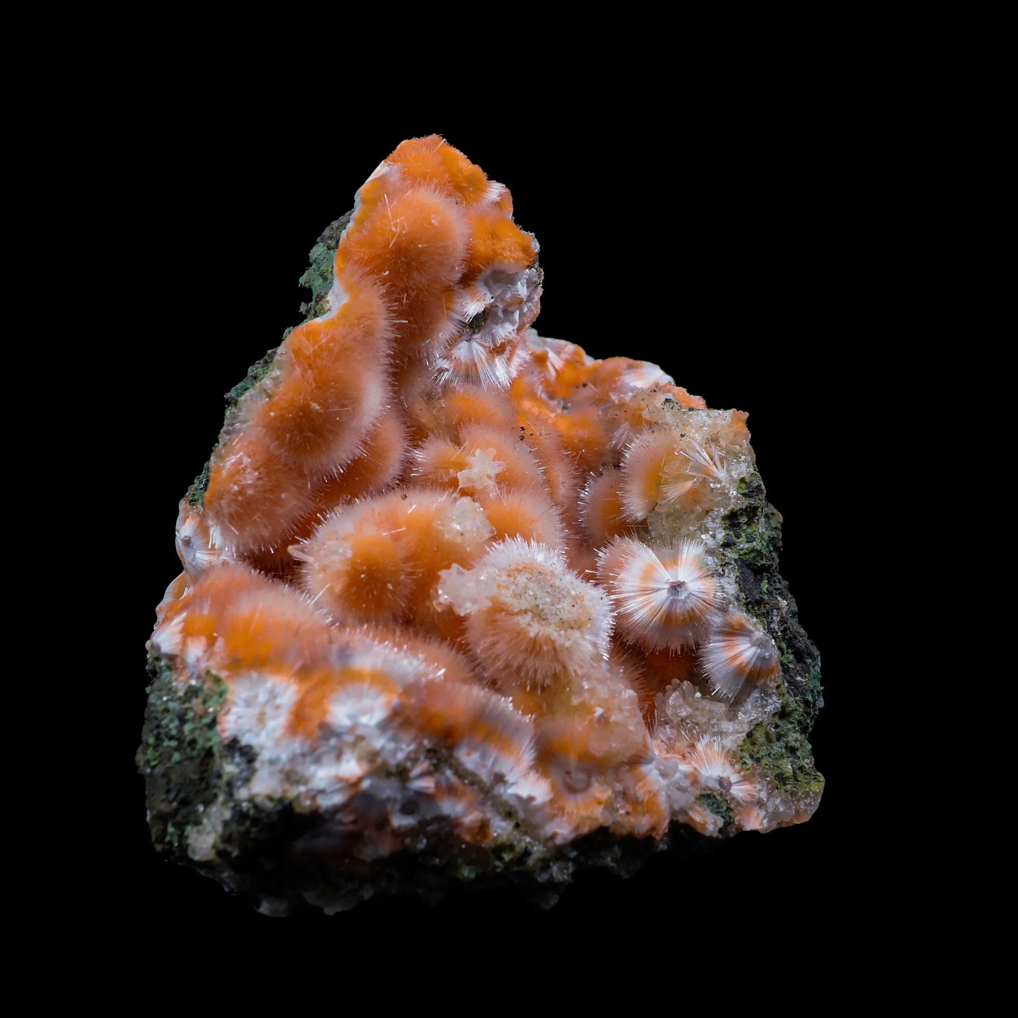 Thomsonite With Mesolite Natural Mineral Specimen - image 2