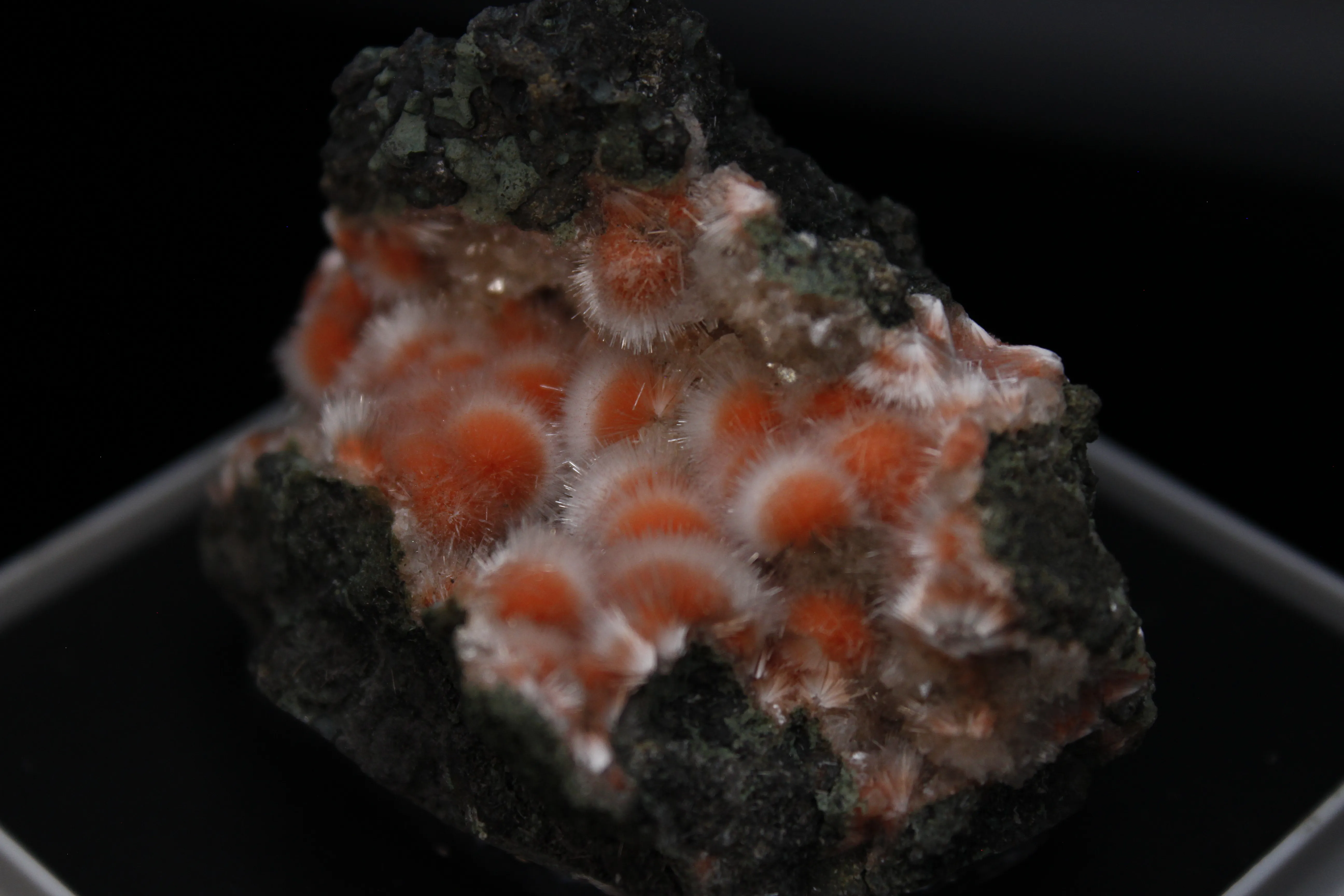 Thomsonite with Mesolite needles - image 3