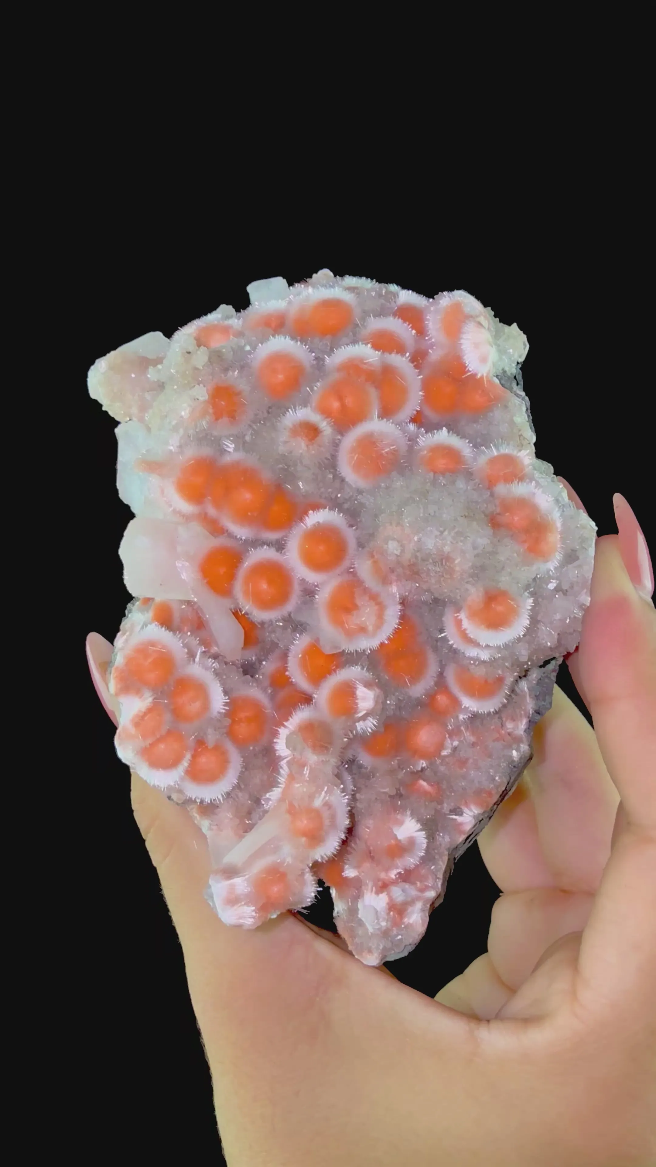 Thomsonite with Stilbite & Heulandite | SELF STANDING | High Quality Mineral | Indian Mineral | Superb Minerals | Collection - image 5