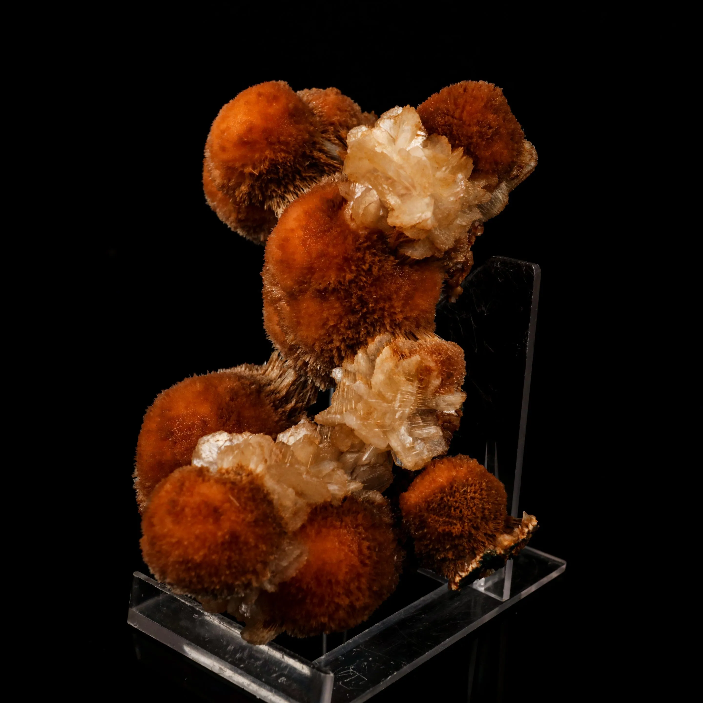 Thomsonite with Stilbite Rare Find Natural Mineral Specimen - image 2