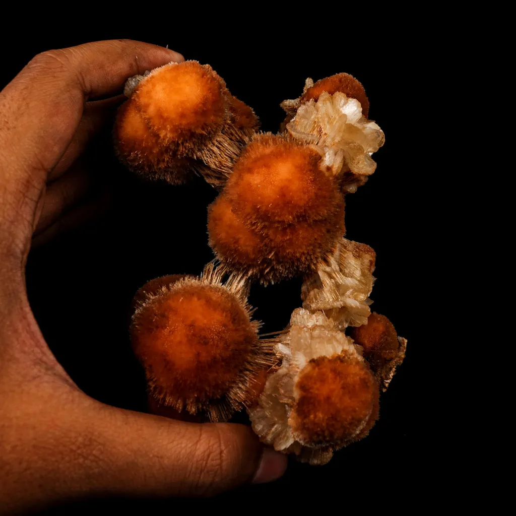 Thomsonite with Stilbite Rare Find Natural Mineral Specimen - image 4
