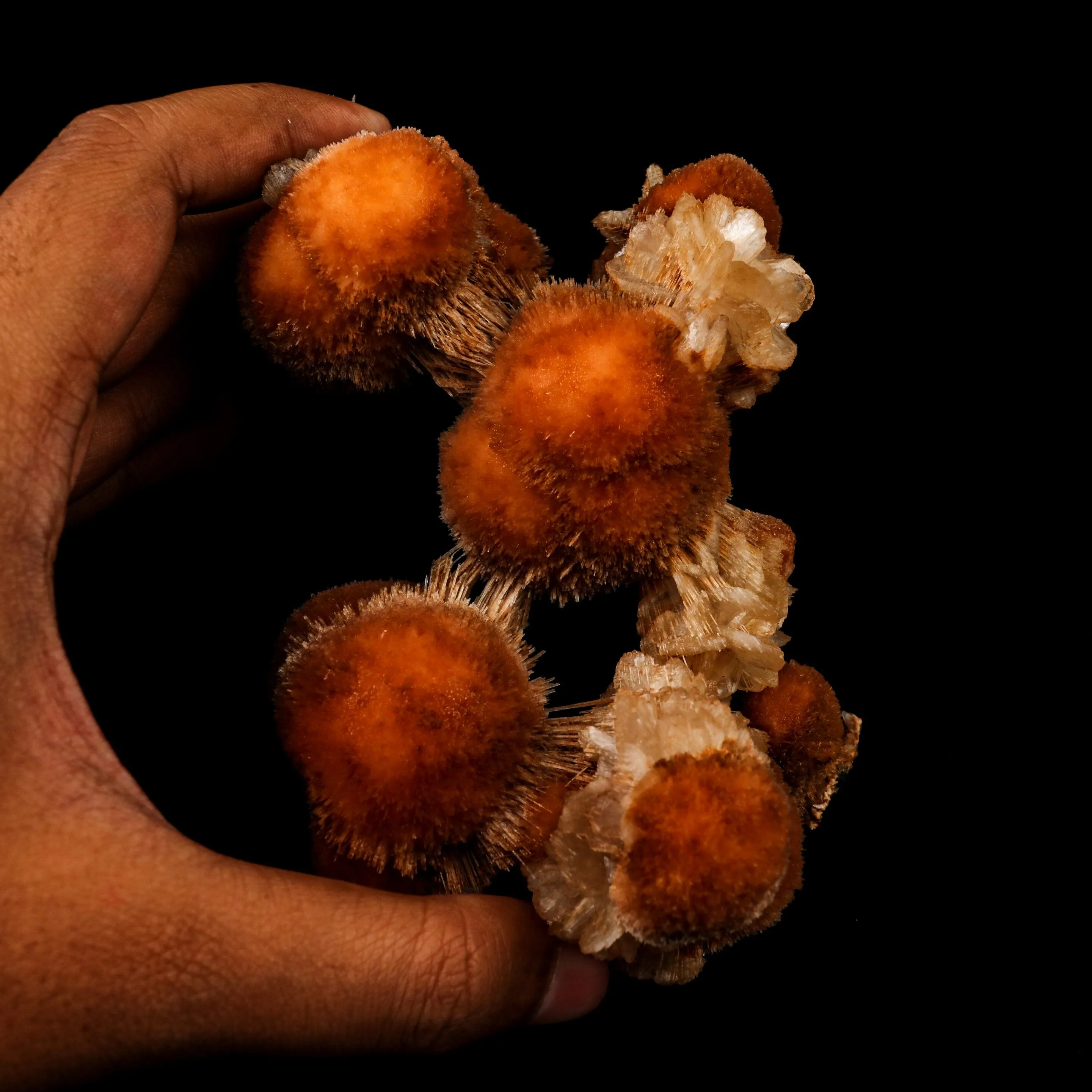 Thomsonite with Stilbite Rare Find Natural Mineral Specimen - image 4