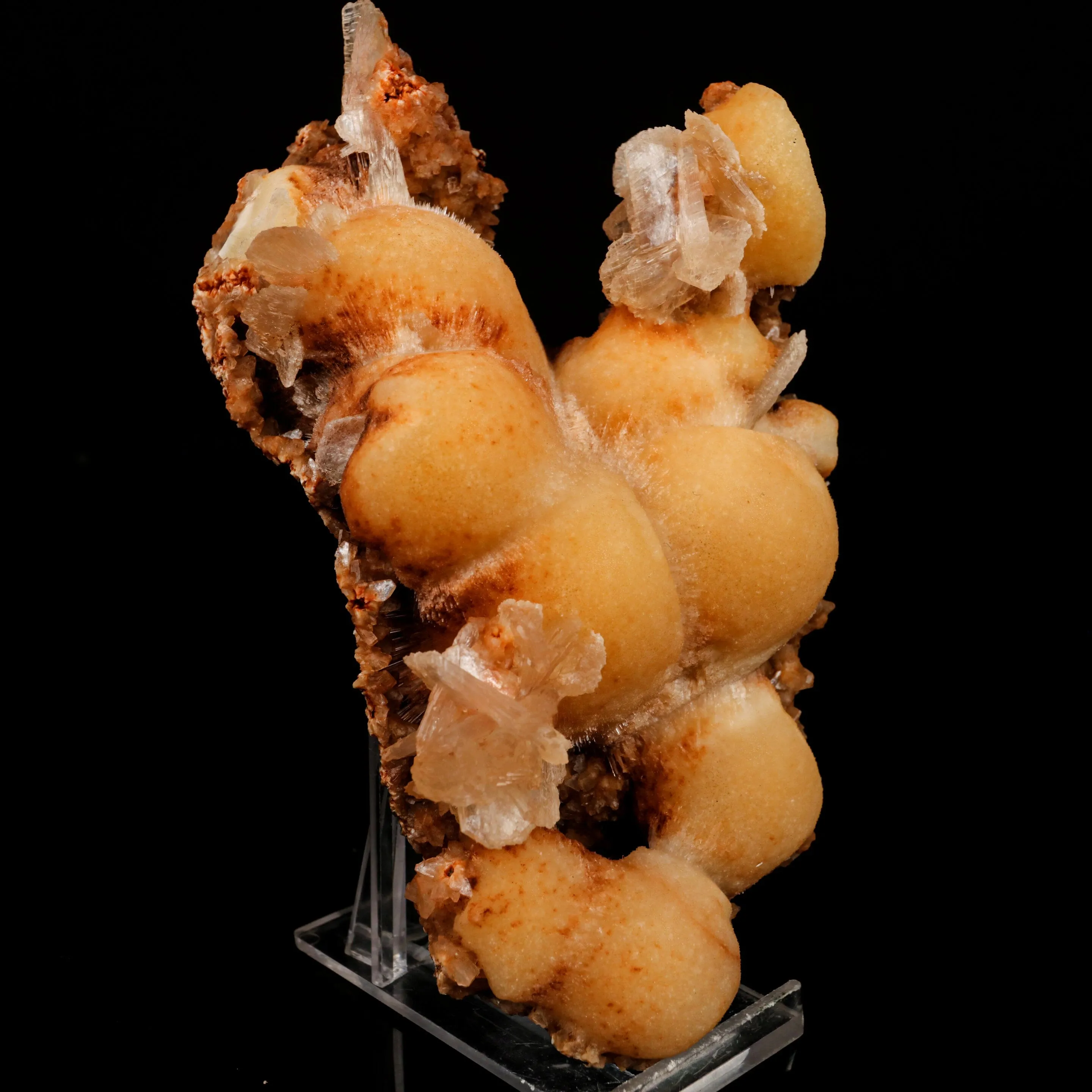 Thomsonite with Stilbite Rare Find Natural Mineral Specimen - image 3