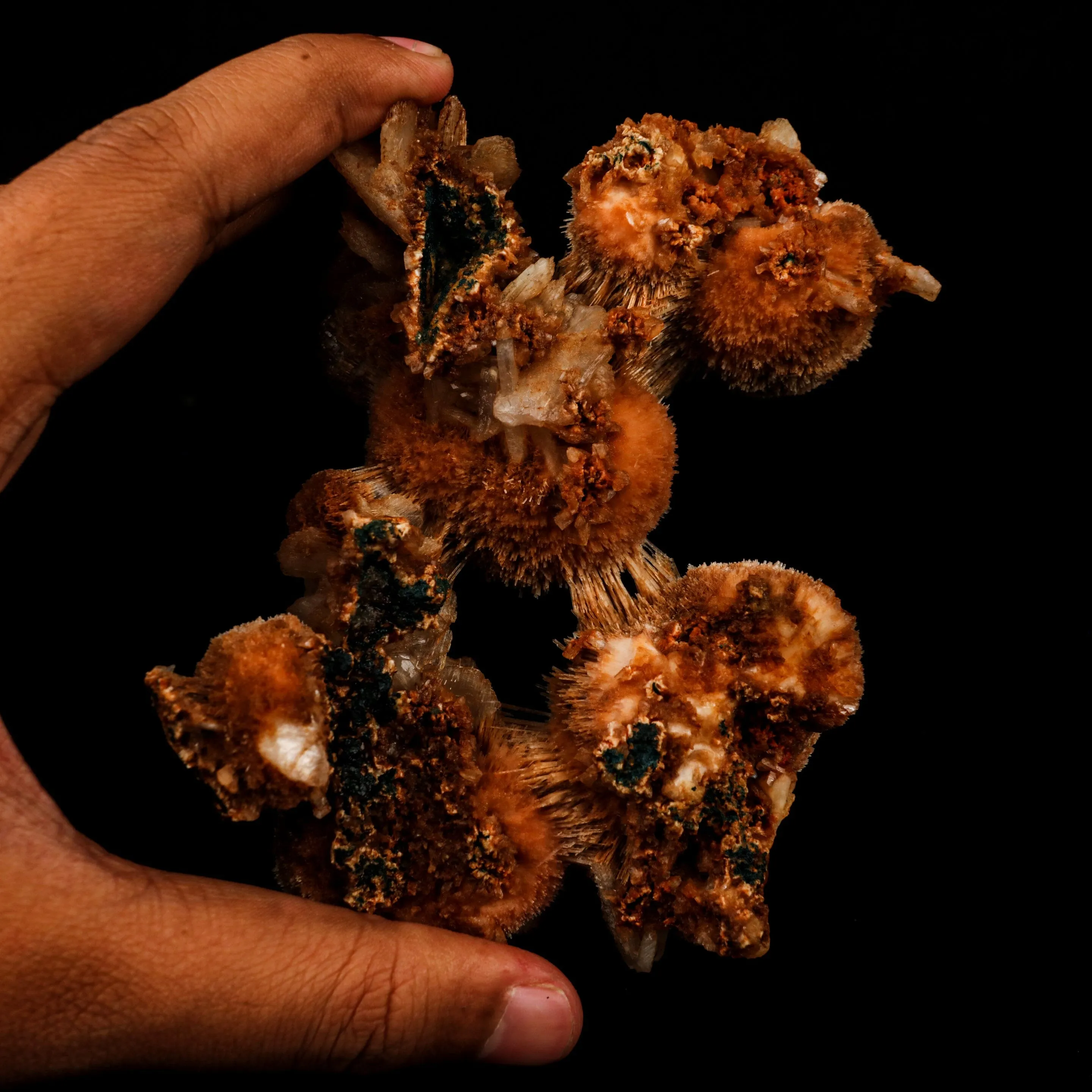 Thomsonite with Stilbite Rare Find Natural Mineral Specimen - image 5