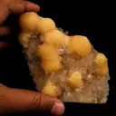 Thomsonite Yellow Color Rare with Stilbite Find Natural Mineral Specimen - image 4