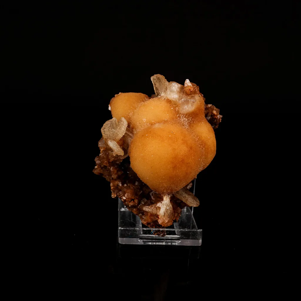 Thomsonite Yellow Colour Rare Find Natural Mineral Specimen image