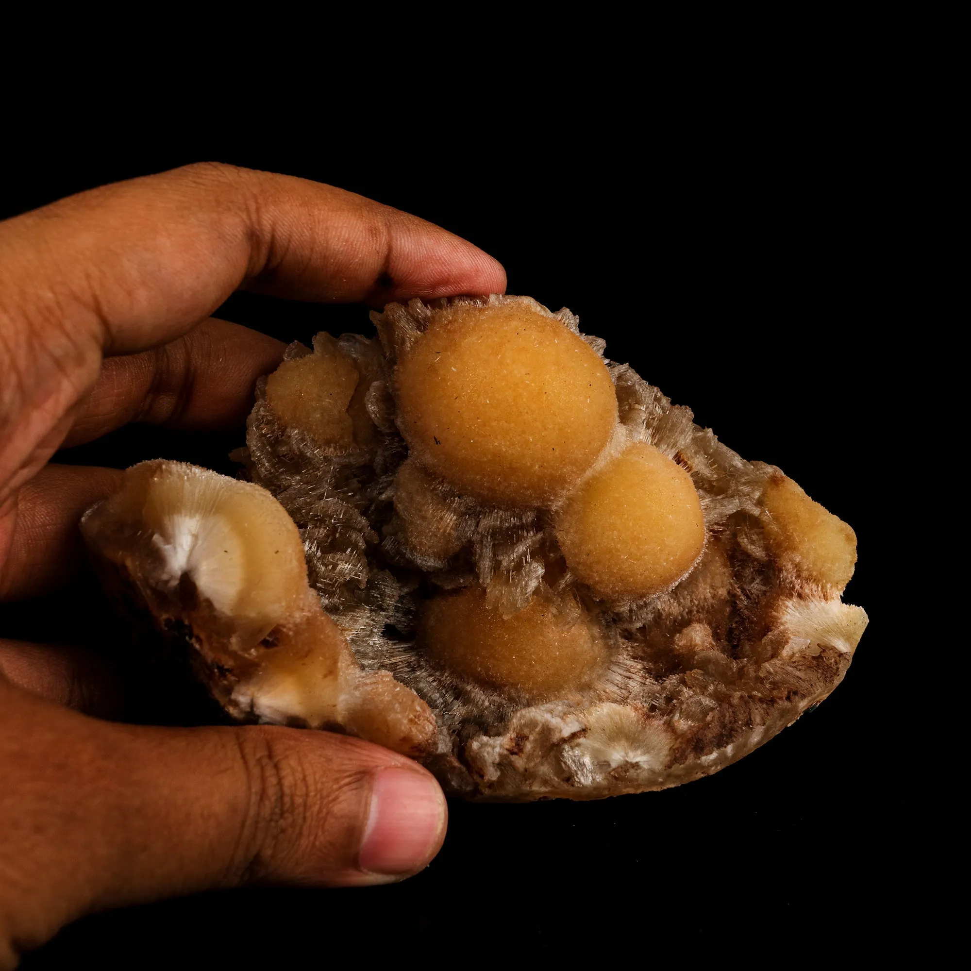 Thomsonite Yellow Colour Rare Find Natural Mineral Specimen - image 4