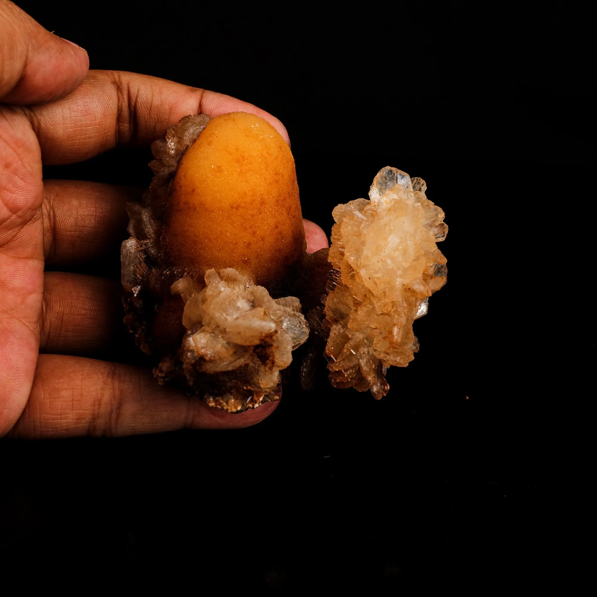 Thomsonite Yellow Colour Rare Find Natural Mineral Specimen - image 4