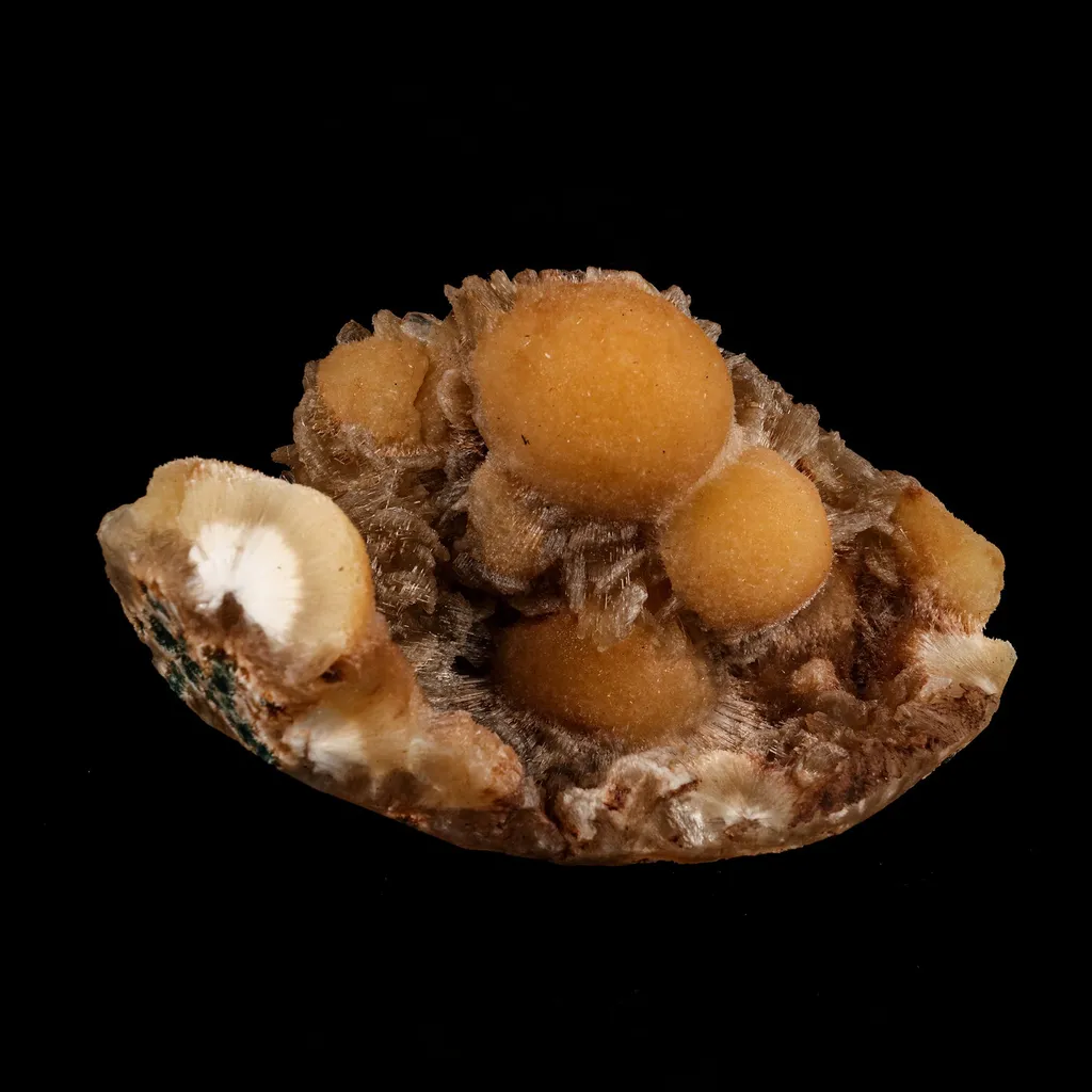 Thomsonite Yellow Colour Rare Find Natural Mineral Specimen image