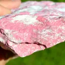 Thulite 1190 grams - Mjønes Tunnel, Åstfjorden, Snillfjord, Orkland, Trøndelag, Norway - image 6