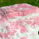 Thulite 1190 grams - Mjønes Tunnel, Åstfjorden, Snillfjord, Orkland, Trøndelag, Norway - image 2