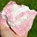 Thulite 1190 grams - Mjønes Tunnel, Åstfjorden, Snillfjord, Orkland, Trøndelag, Norway - image 4