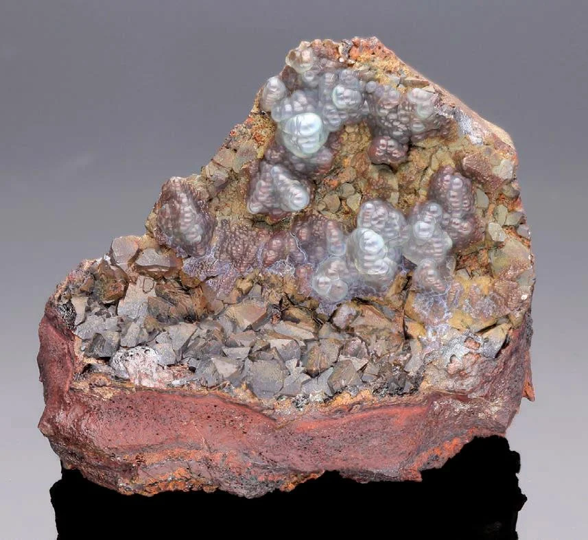 Tilasite from Ojuela Mine, Mapimí, Durango, Mexico image