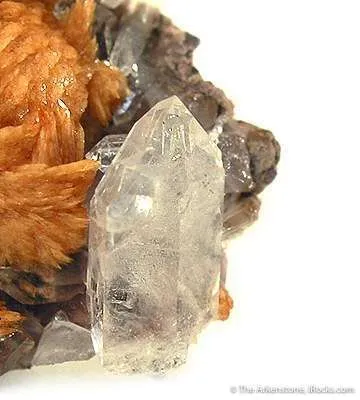 Tinzenite With Quartz - image 2