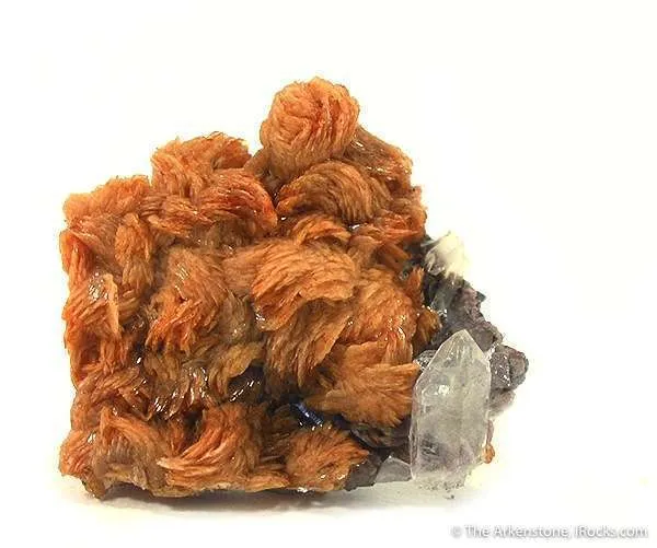 Tinzenite With Quartz image