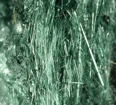 Titanite, Actinolite (Var: Byssolite) - image 3