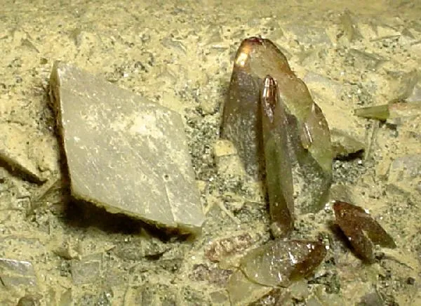 Titanite, Adularia - image 2