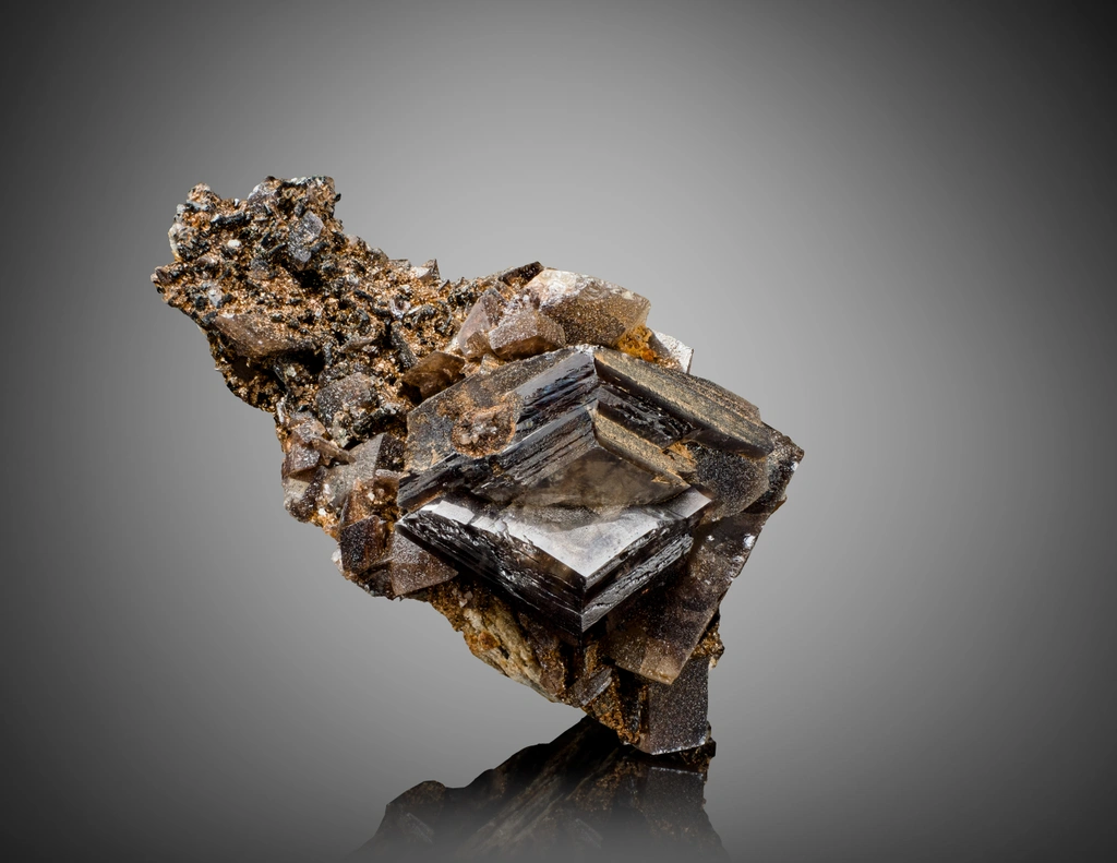 Titanite from Dodo Mine, Khanty-Mansi Autonomous Okrug, Russia image